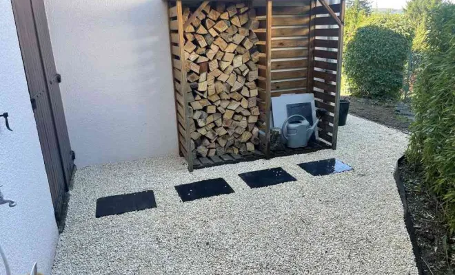 Aménagement d'une terrasse, Annecy, TERR'PAYSAGE