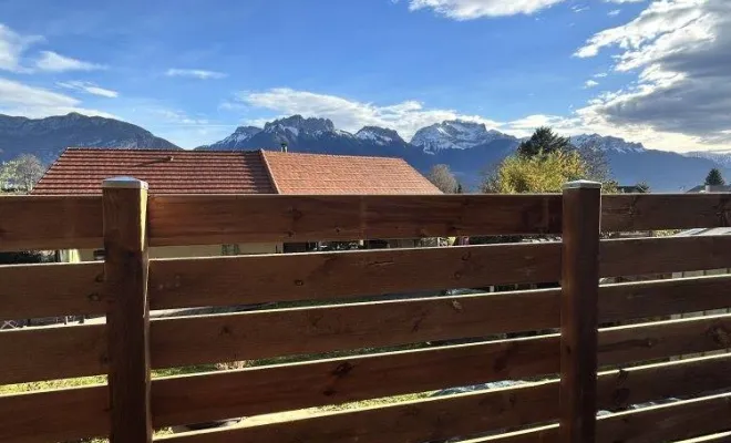 Claustra en bois, Annecy, TERR'PAYSAGE